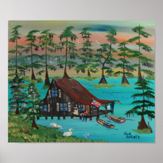 Fiske med Maw Poster