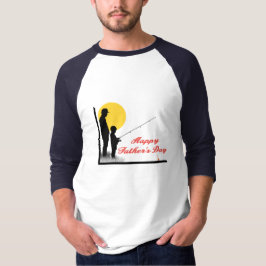 Fiske med pappa - t-shirt