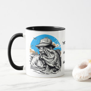 Fiske med stor fiskfångstkvot mugg