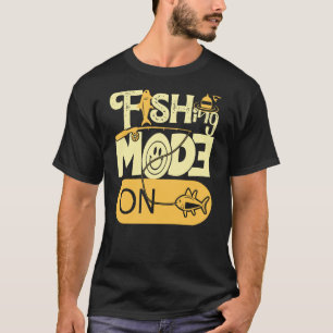 Fiske Mode På Fiskare Fiskare Fars Dag KONST T Shirt