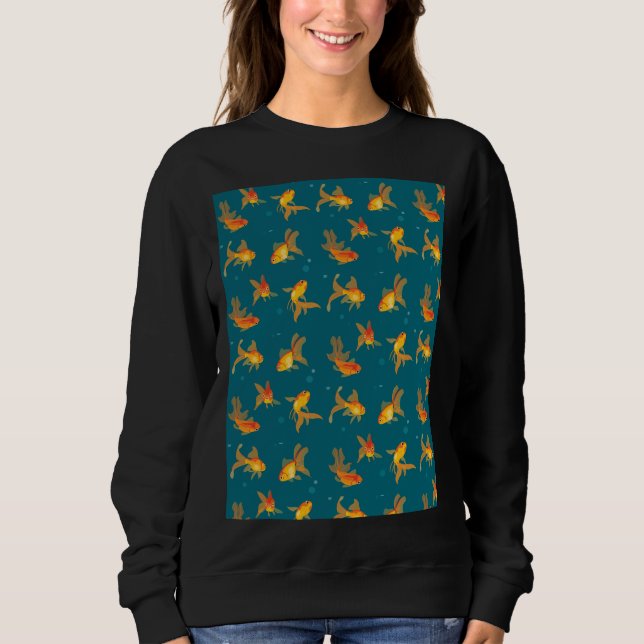 Fiske Mönster 63 T Shirt (Framsida)