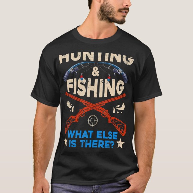 Fiske och jakt på fisk och andra arter t shirt (Framsida)