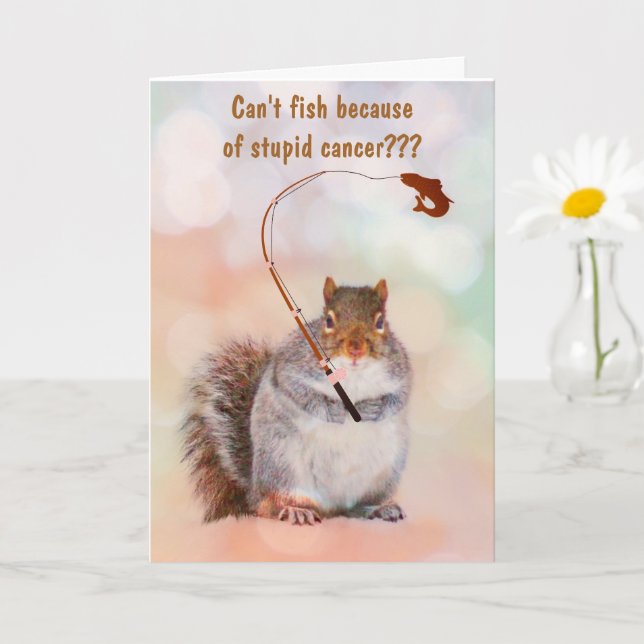 Fiske och plötslig cancer kort (Liten växt)