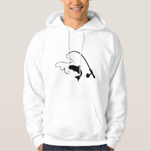 Fiske och rom hoodie