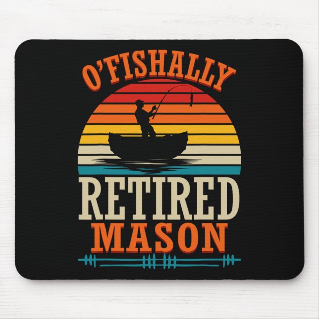 Fiske O'fishally Pensionerad Murare  Musmatta (Framsidan)