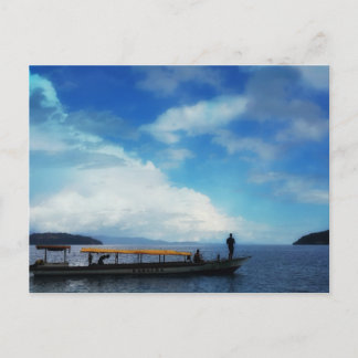 Fiske. Öster Halmahera. Indonesien Vykort