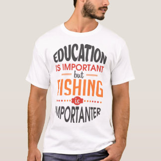 Fiske över fakta - "Importanter" Tee for Anglers
