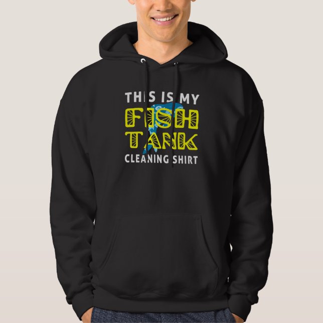 Fiske på fiskekvarteret Det här är min Tank Städni Hoodie (Framsida)