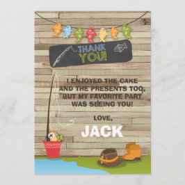 Fiske på födelsedagen Tack för ditt kort Fiske i p