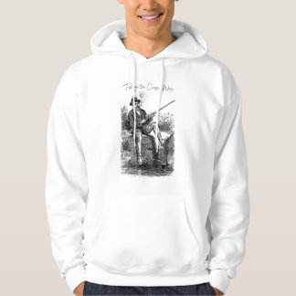 Fiske på klassiskt sätt hoodie