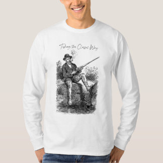 Fiske på klassiskt sätt t shirt