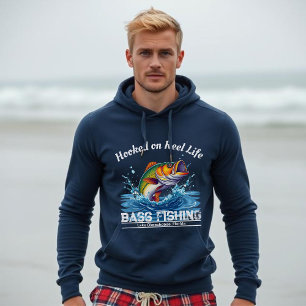 Fiske på Reel Life Hoodie