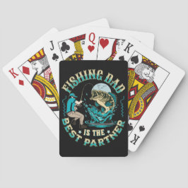 Fiske Pappa är den bästa partnern Casinokort