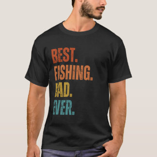 Fiske Pappa Fisher Funny Fishing Fars dag T Shirt