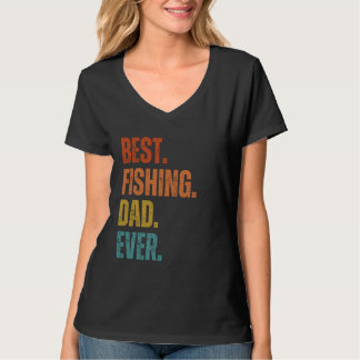 Fiske Pappa Fisher Funny Fishing Fars dag T Shirt