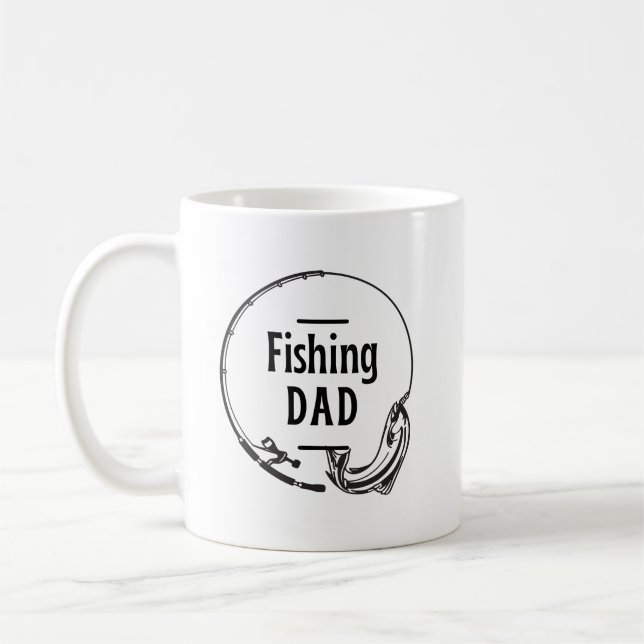 Fiske Pappa Kaffemugg (Vänster)