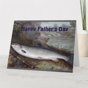 Fiske Pappa Kort