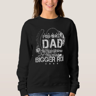 Fiske Pappa som ett reguljärt Pappa men med större T Shirt