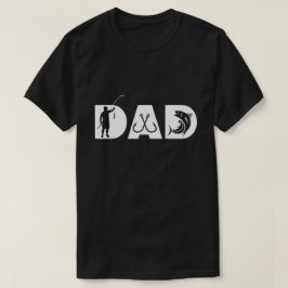 Fiske Pappa T-Shirt: Perfekt Gift för utomhusbruk. T Shirt