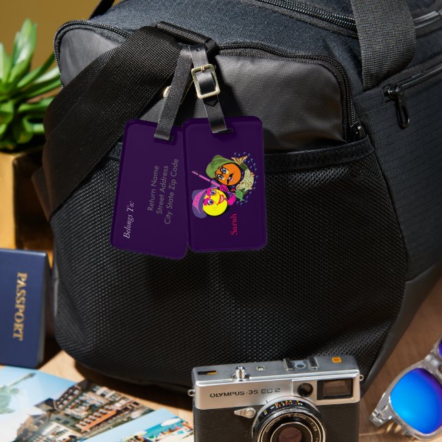 Fiske par bagagebricka (Fram & Baksida)