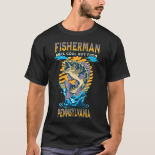 Fiske Pennsylvania Riktigt Cool Kille Från Utomh T Shirt