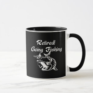 Fiske Pensionering Mugg