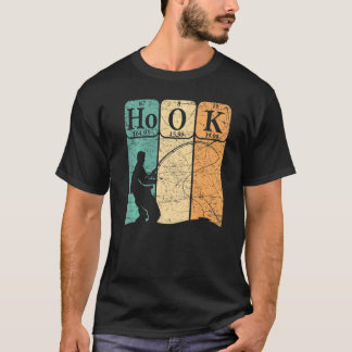 Fiske Periodiska Systemet Grundämnen Fiskare Nördi T Shirt