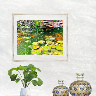 Fiske Pond Garden i Puerto Vallarta Poster