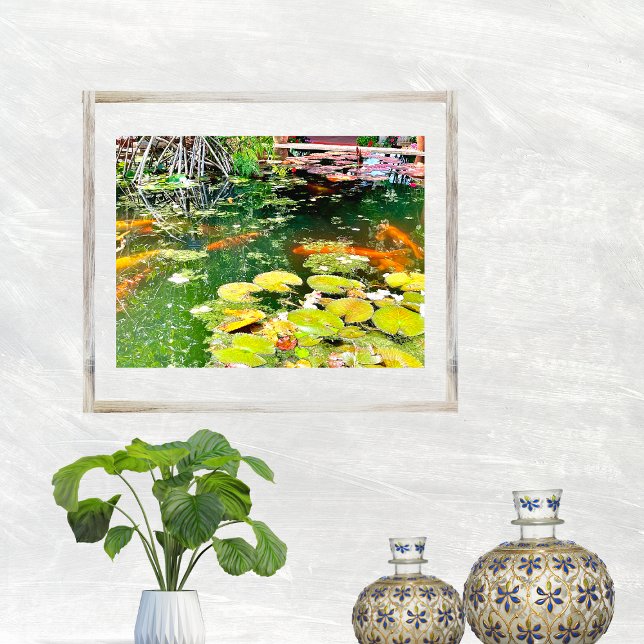Fiske Pond Garden i Puerto Vallarta Poster (Skapare uppladdad)