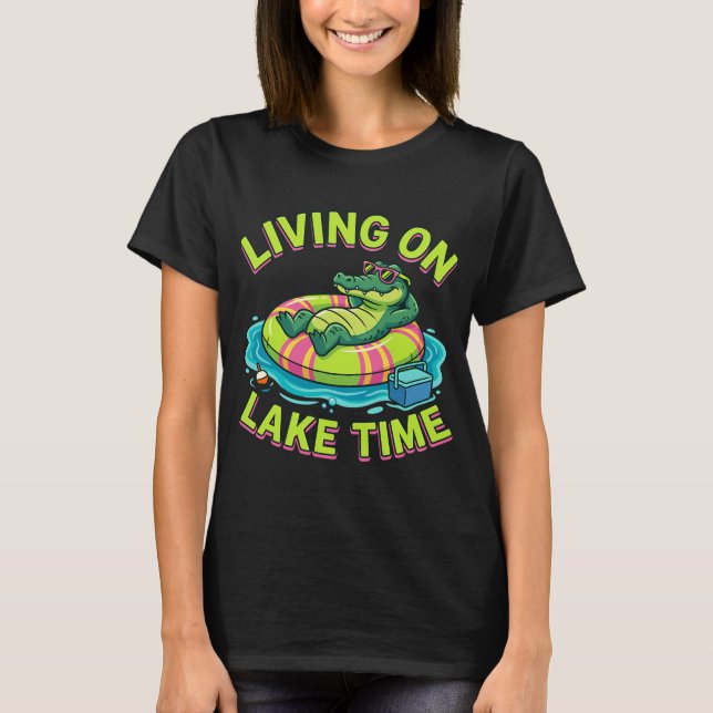 Fiske Röd Panda T Shirt (Framsida)