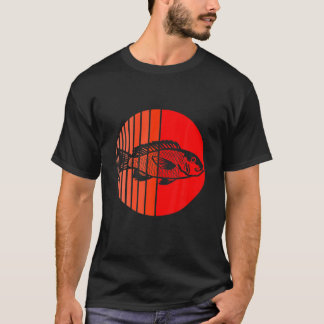 Fiske - röd snapper t shirt
