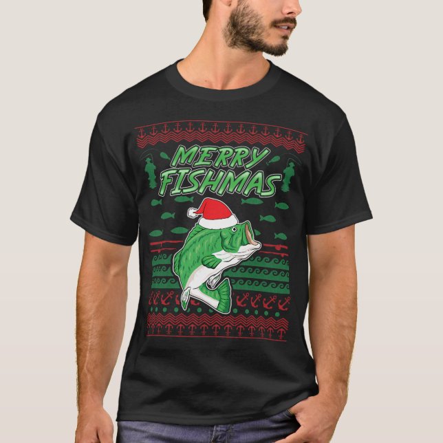 Fiske - Rodfather vet T Shirt (Framsida)