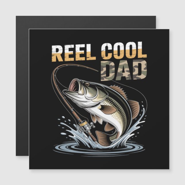 Fiske Roliga Fars Dag Fiskare Fiskälskare (Fram/baksida)