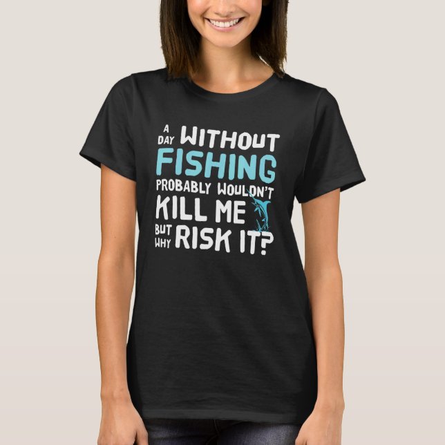 Fiske - Rollig Fiskare T Shirt (Framsida)