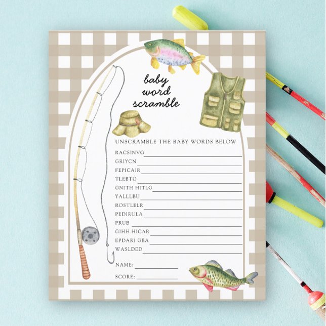 Fiske - Skamspel i Baby Ord (Skapare uppladdad)