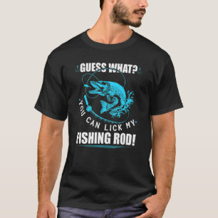 Fiske Slickar mina fiskecitattecken Joke Humor T Shirt