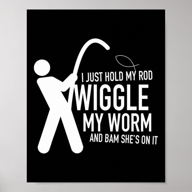Fiske Smutsig Ual Humor  Poster (Framsidan)