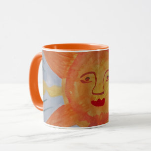 Fiske Sol Mugg