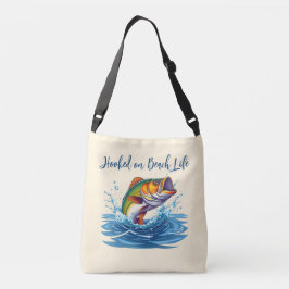 Fiske som är blåst på Beach Life Axelväska