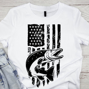 Fiske som fångar Äventyr T Shirt