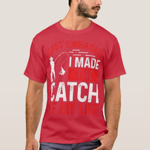 Fiske som jag just fiskade gjorde fångsten av mitt t shirt