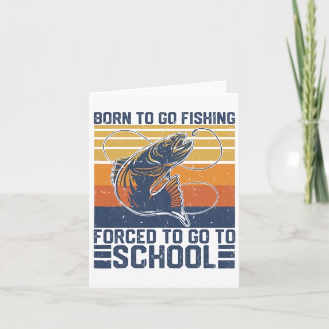 Fiske som påbjuds till skolan B Kort (Framsida)
