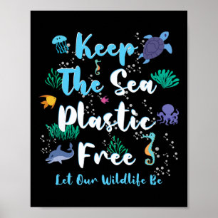 Fiske Spara Sea Protection Spara Natur Oceans Day Poster
