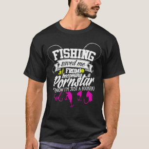 fiske sparade mig från passande t shirt