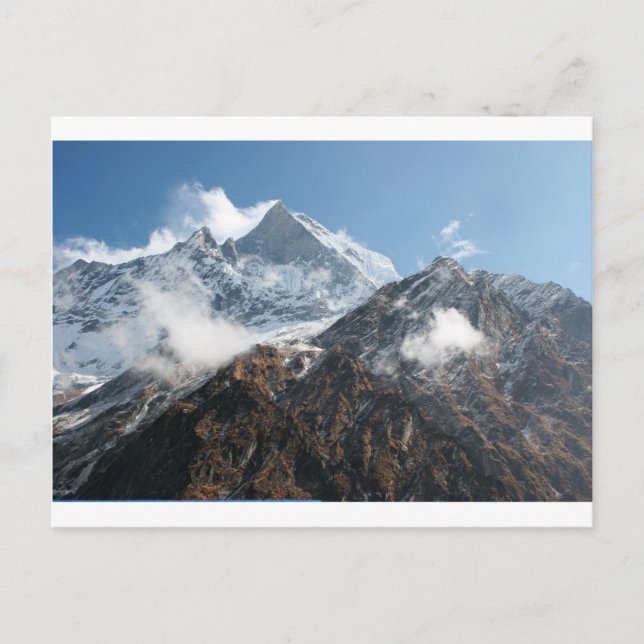 Fiske Svan, berg 1 Vykort (Framsida)