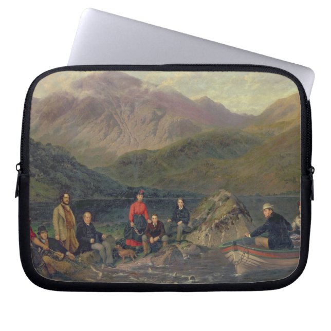 Fiske T7833 på Haweswater Laptop Sleeve (Framsidan)