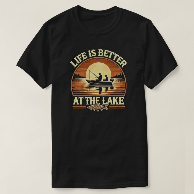 Fiske T-Shirt (Design framsida)