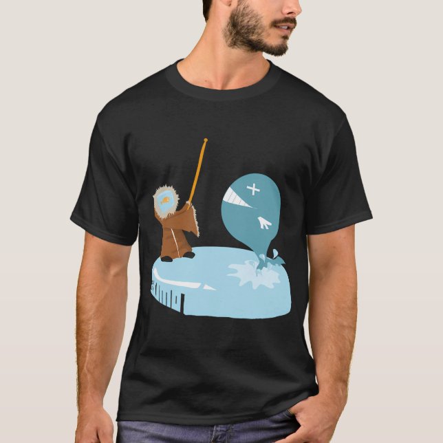 fiske. t shirt (Framsida)