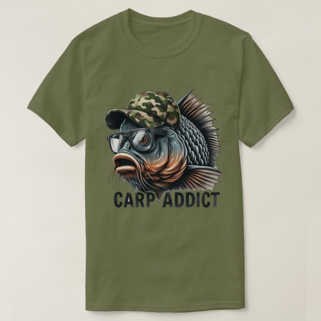 Fiske  t shirt (Design framsida)