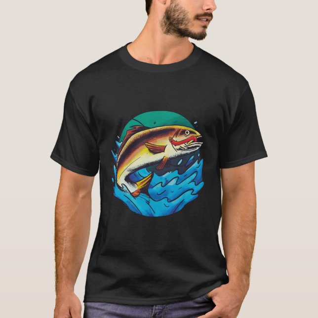 Fiske T Shirt (Framsida)